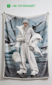 Balenciaga Throw Blankets